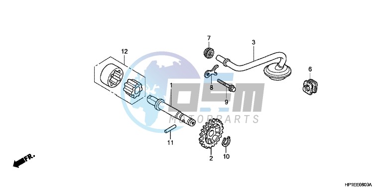 REAR BRAKE MASTER CYLINDER