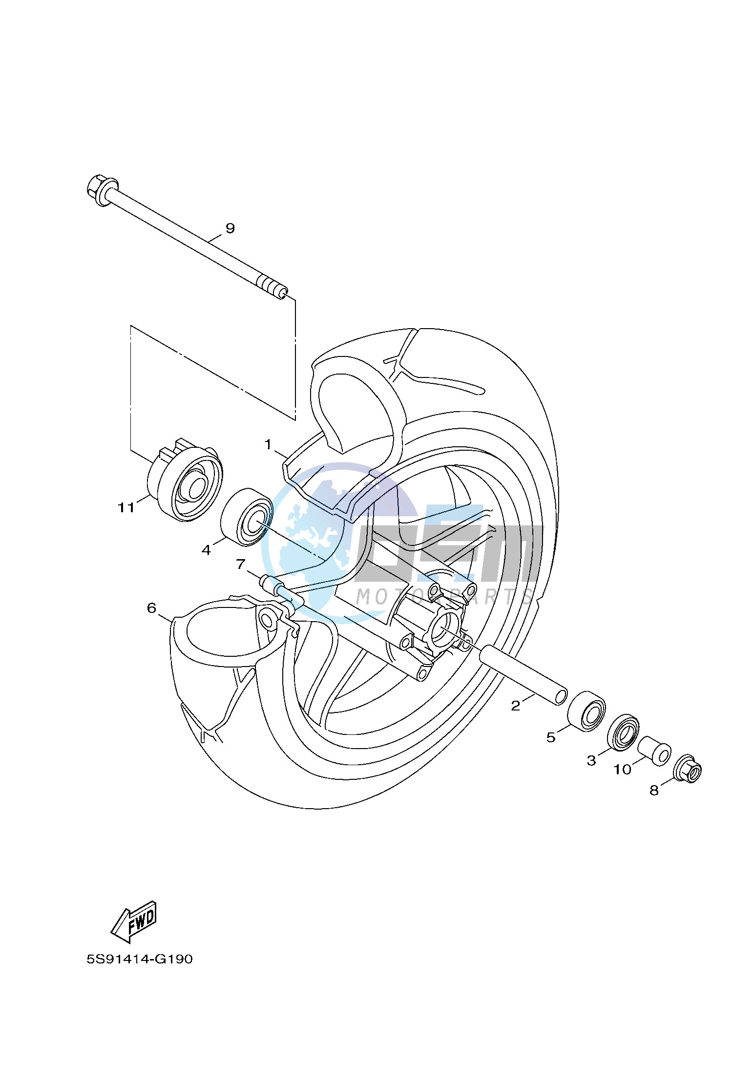 FRONT WHEEL