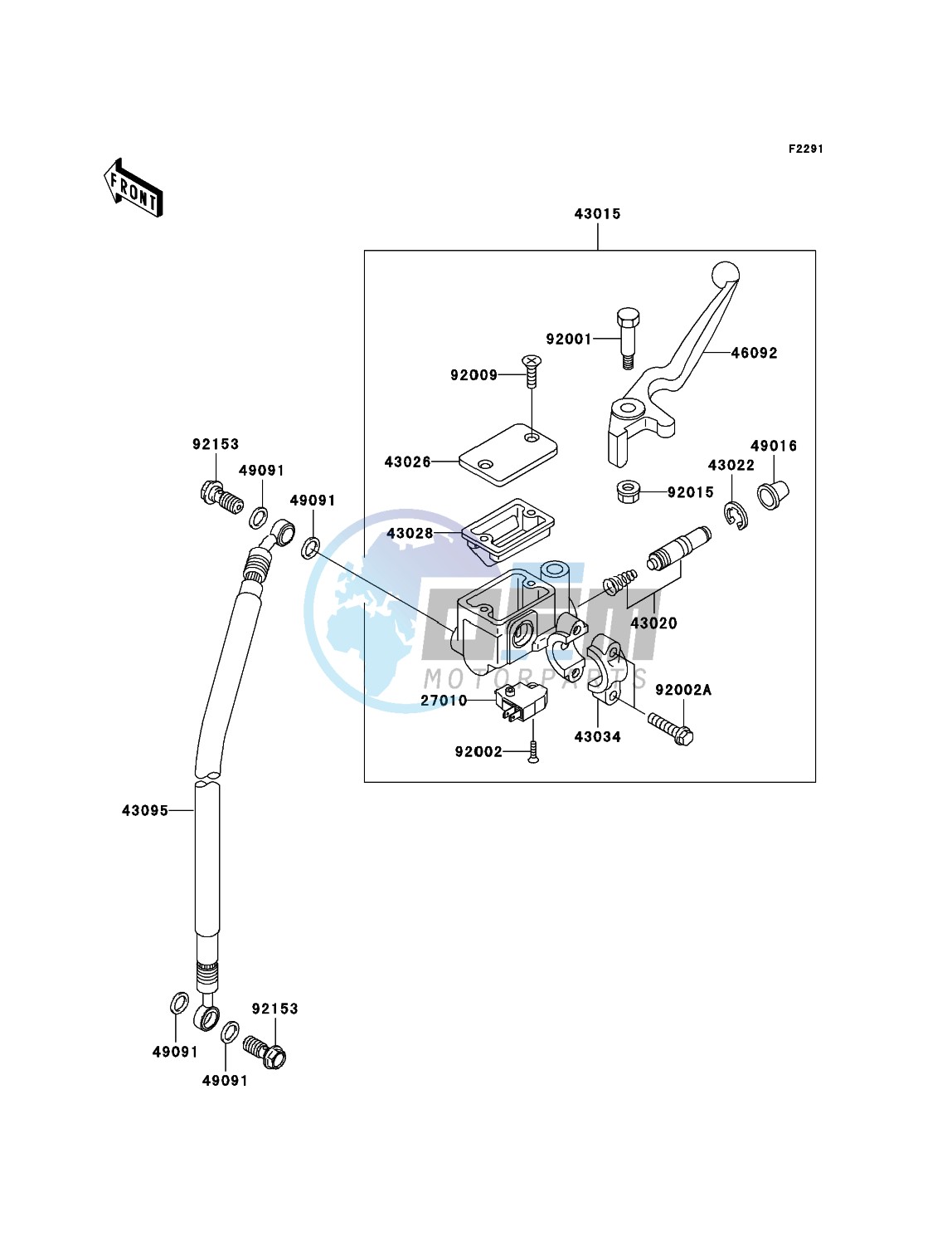 Front Master Cylinder