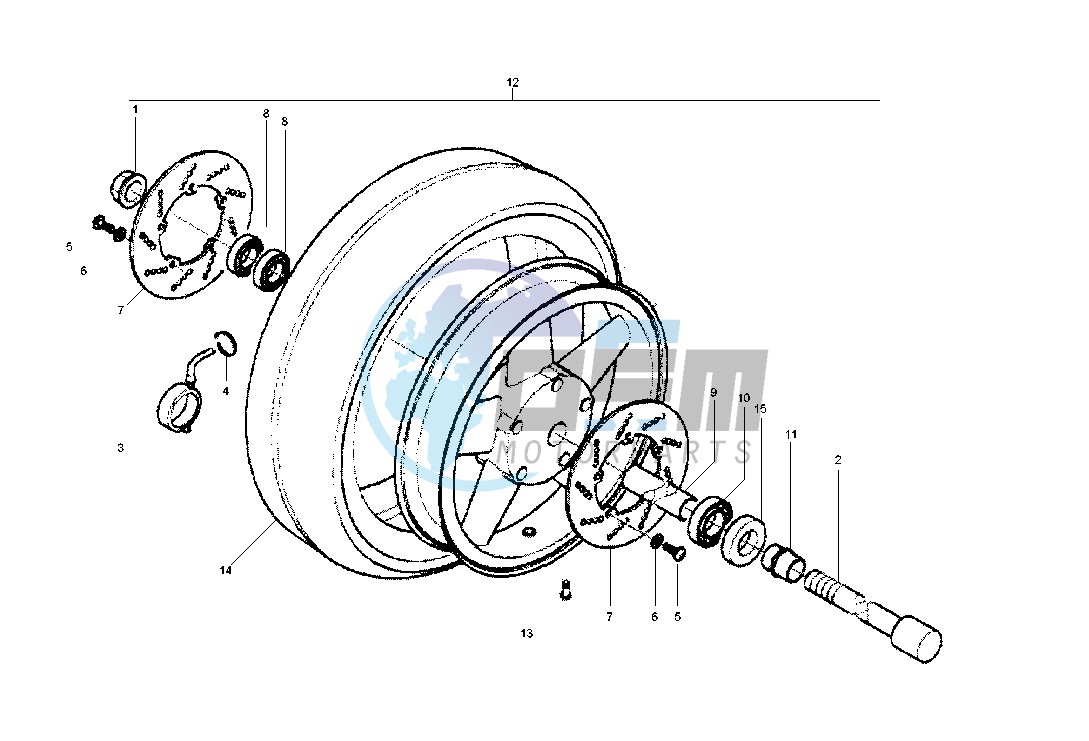 Front wheel