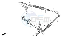 C90M drawing CAMSHAFT/VALVE