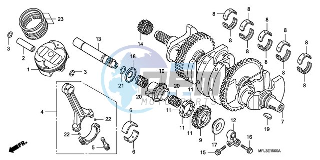 CRANKSHAFT/PISTON