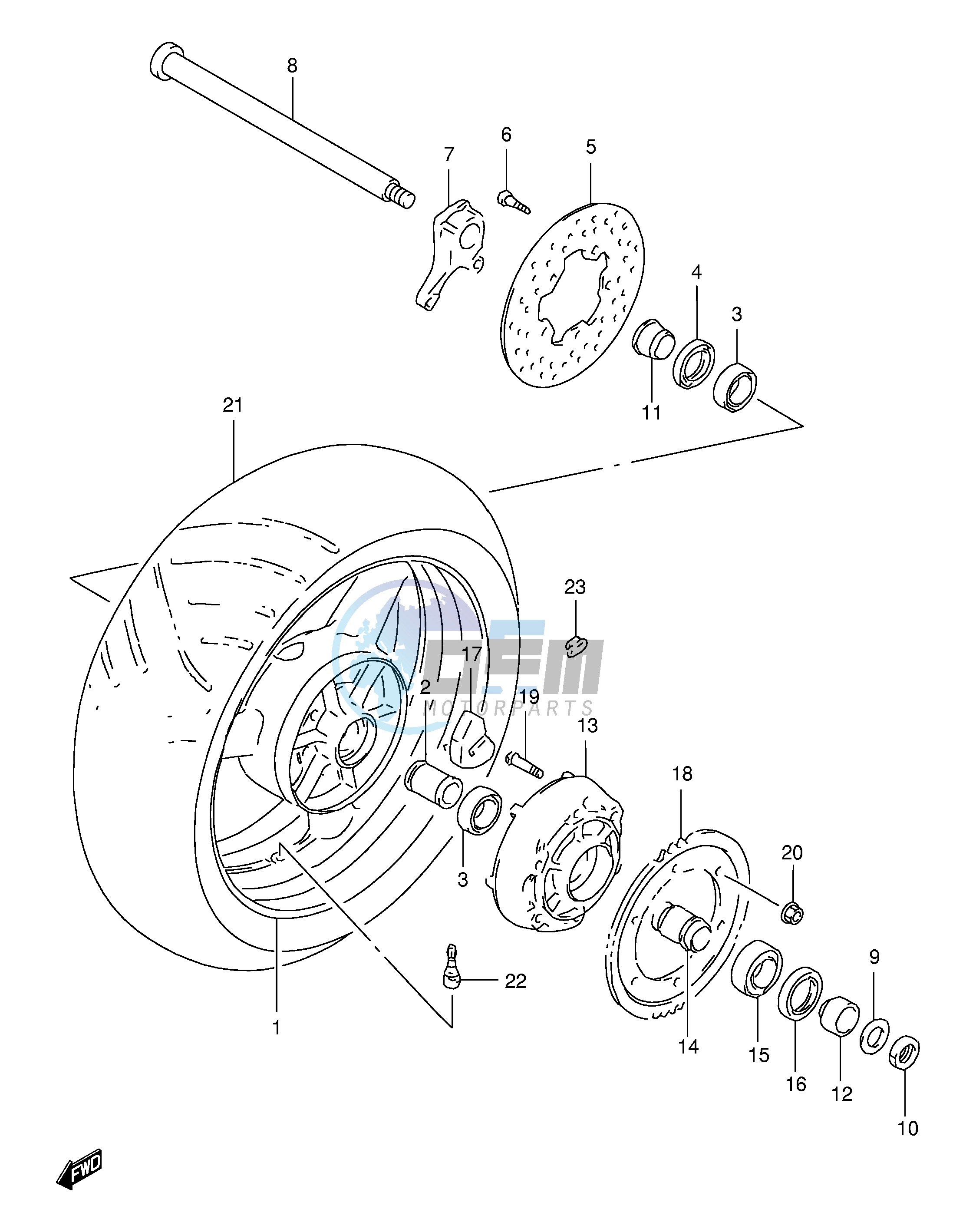 REAR WHEEL