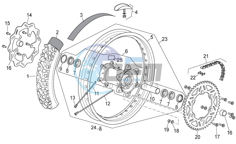 Rear Wheel