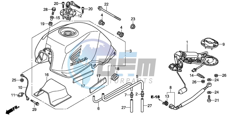 FUEL TANK/FUEL PUMP