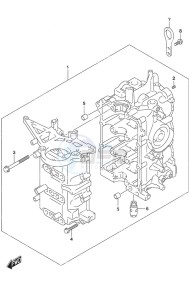 DF 25A drawing Cylinder Block