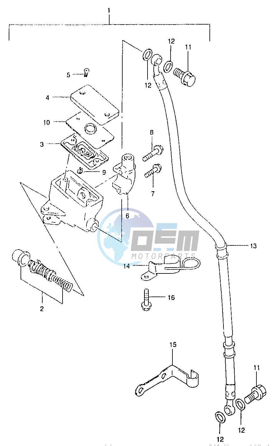 FRONT MASTER CYLINDER