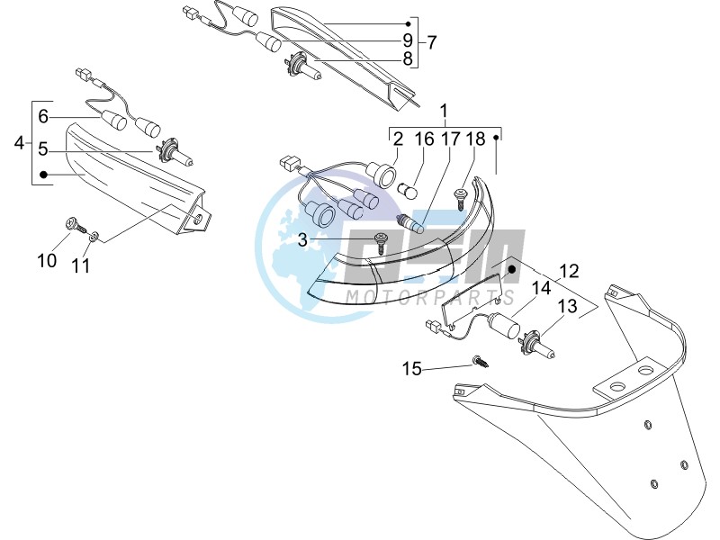 Tail light - Turn signal lamps