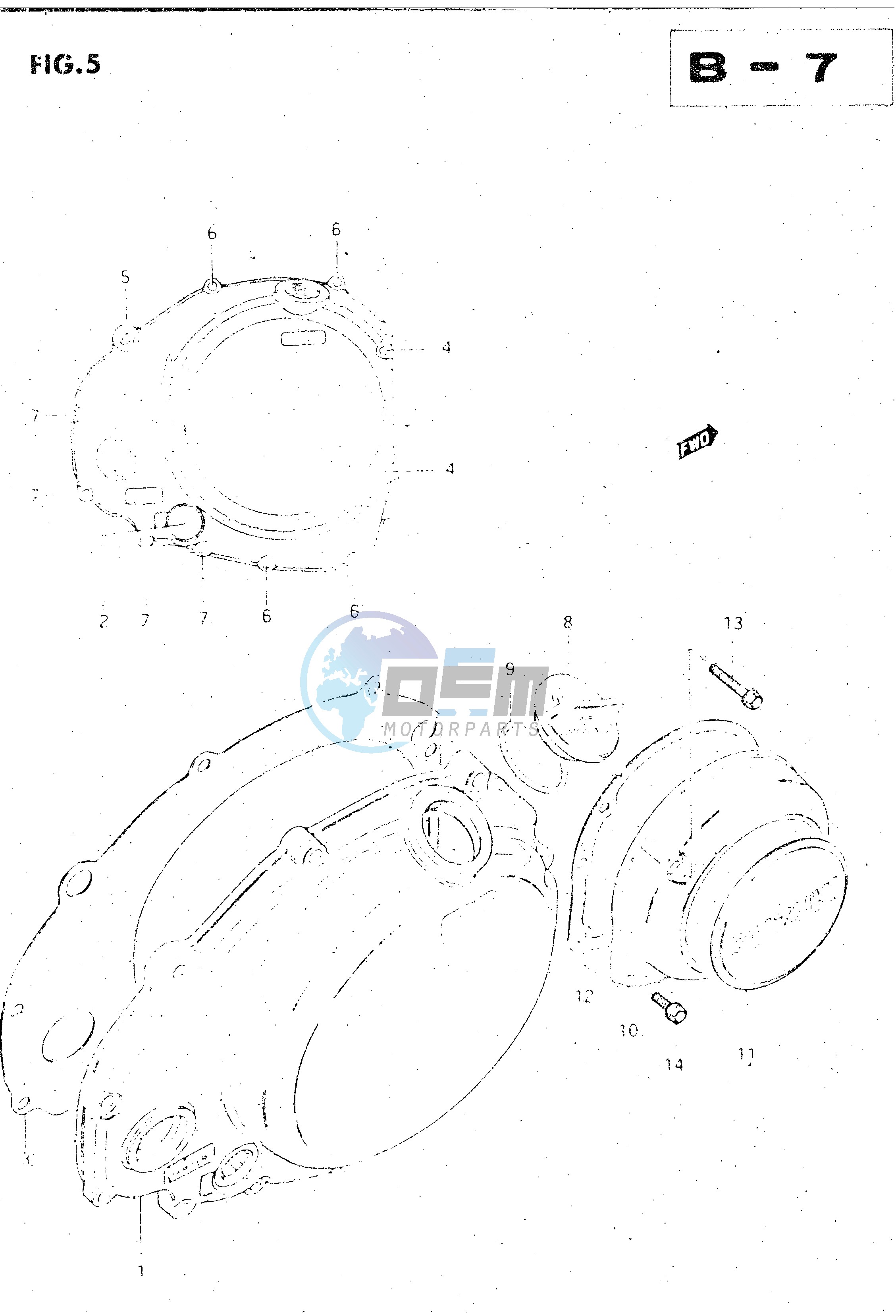 CRANKCASE RH COVER