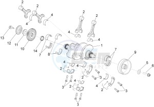 RSV4 1100 RACING FACTORY E4 ABS (NAFTA) drawing Drive shaft