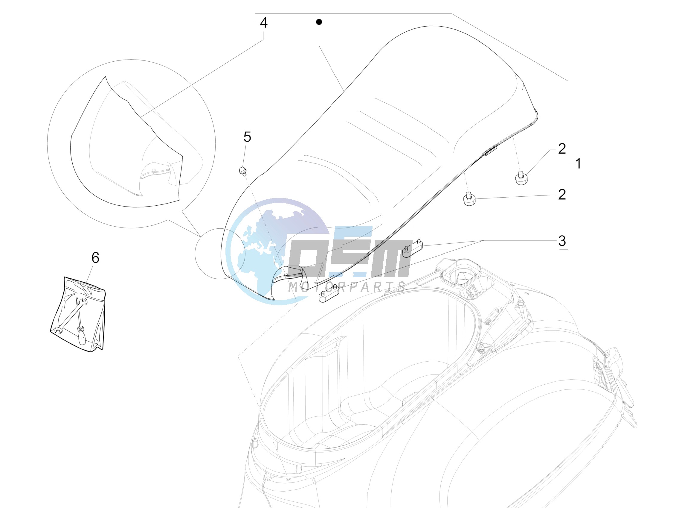 Saddle/seats