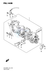 GSX-1300R ABS HAYABUSA EU drawing THROTTLE BODY