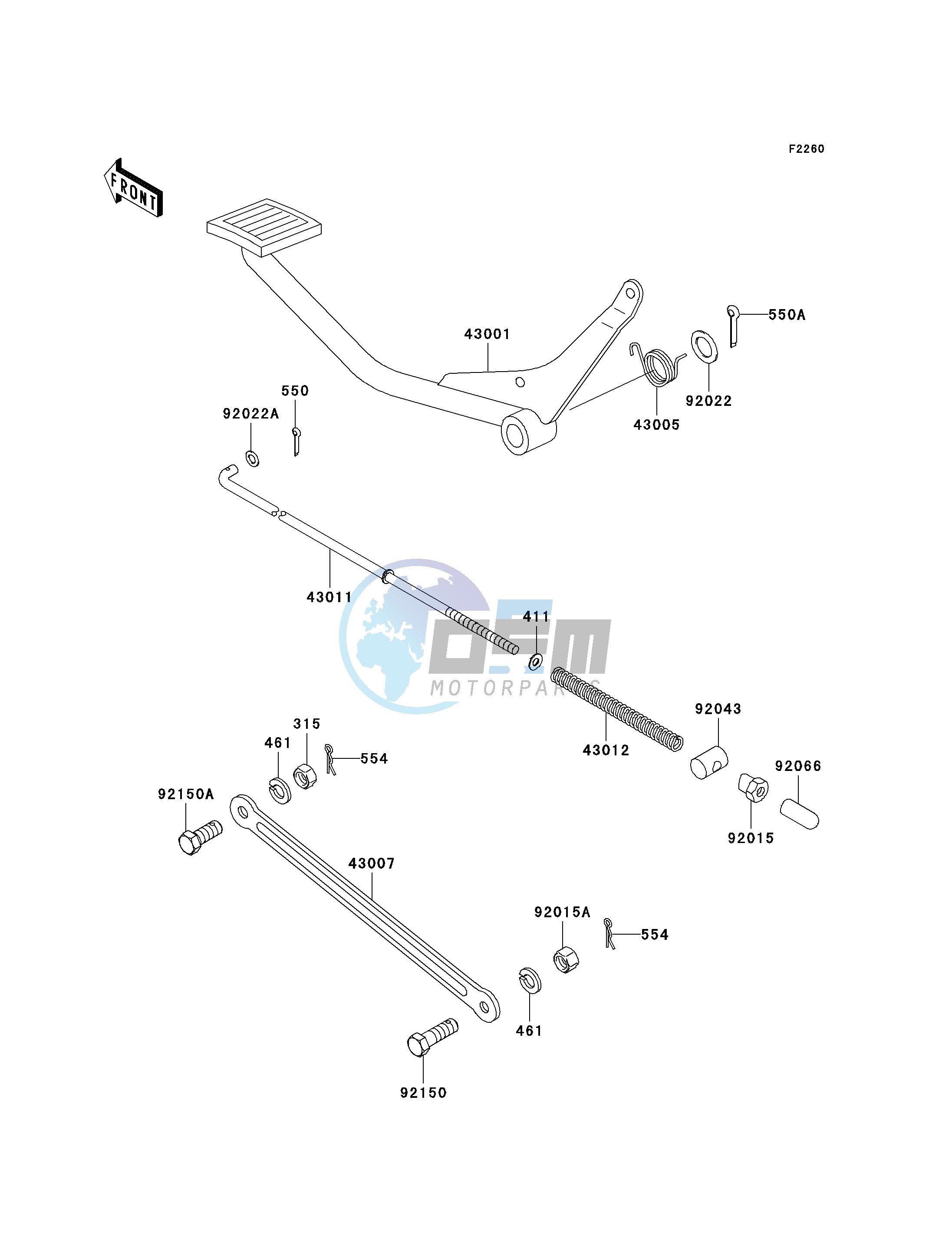 BRAKE PEDAL