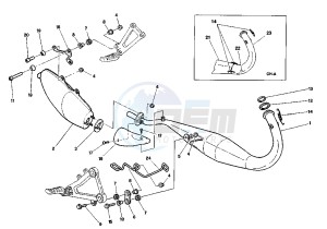 PLANET 125 drawing SILENCER