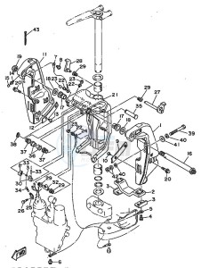 250A drawing FRONT-FAIRING-BRACKET