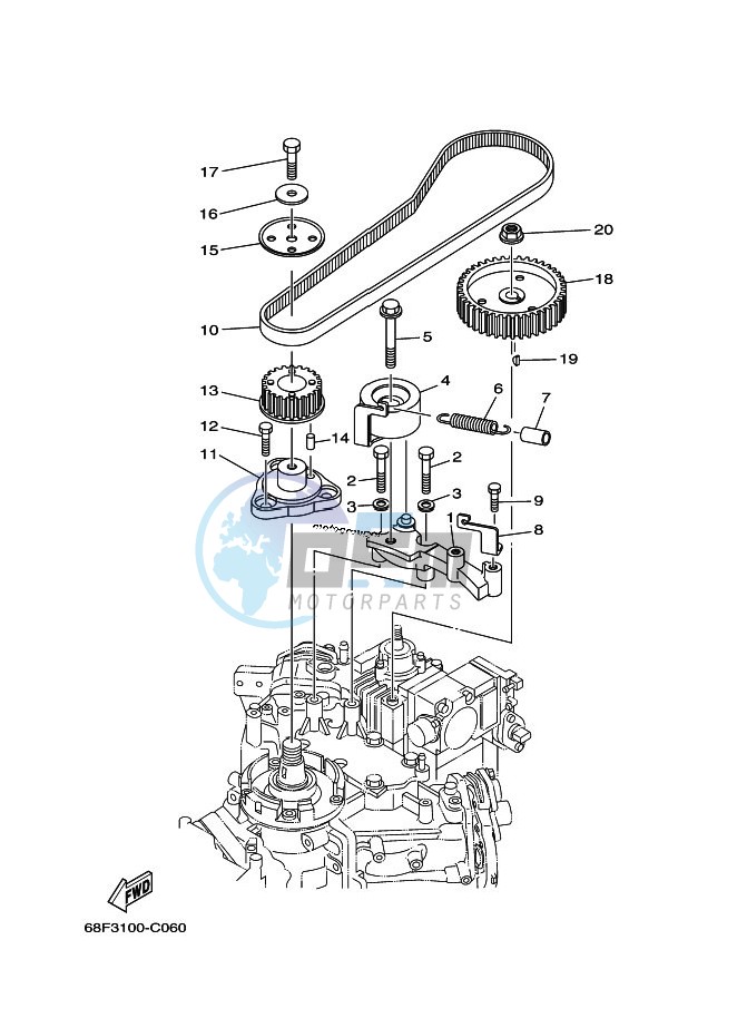 FUEL-PUMP-DRIVE-GEAR