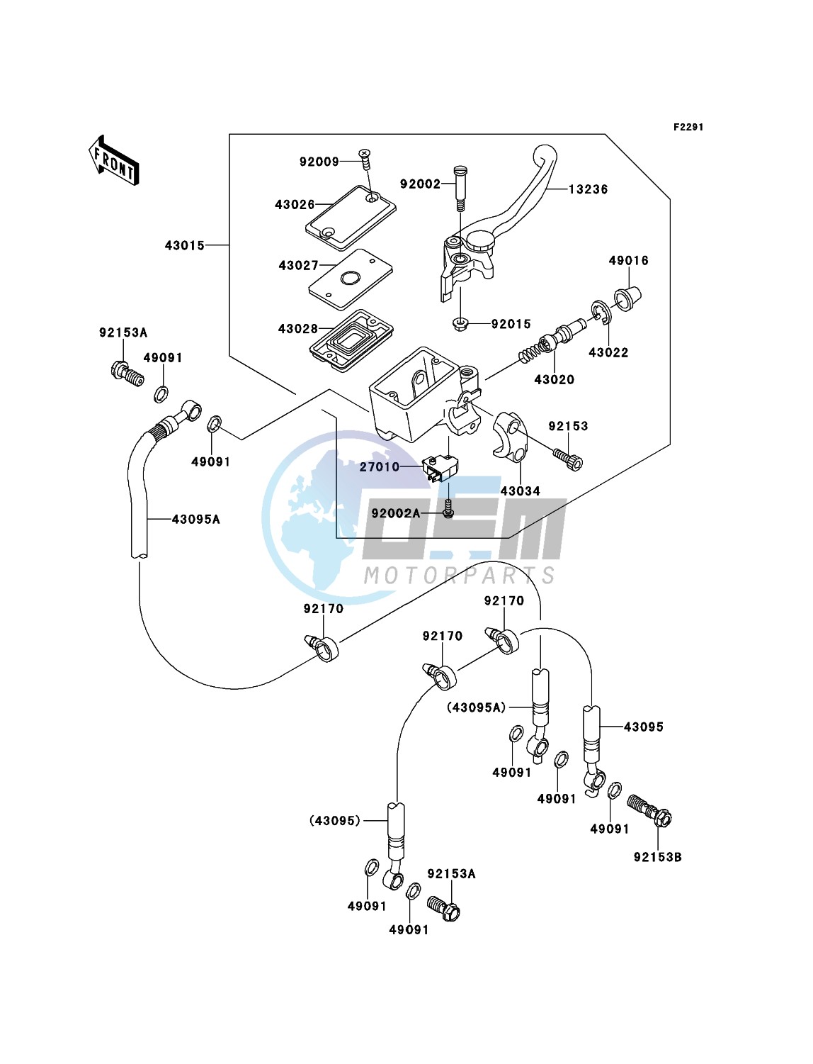 Front Master Cylinder