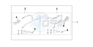 CBF1000A drawing PANNIER STAY