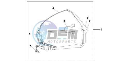 45L TOPBOX VERNIER GREY METALLIC