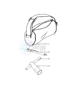 KDX 400 A [KDX400] (A1-A2) [KDX400] drawing OWNER TOOLS