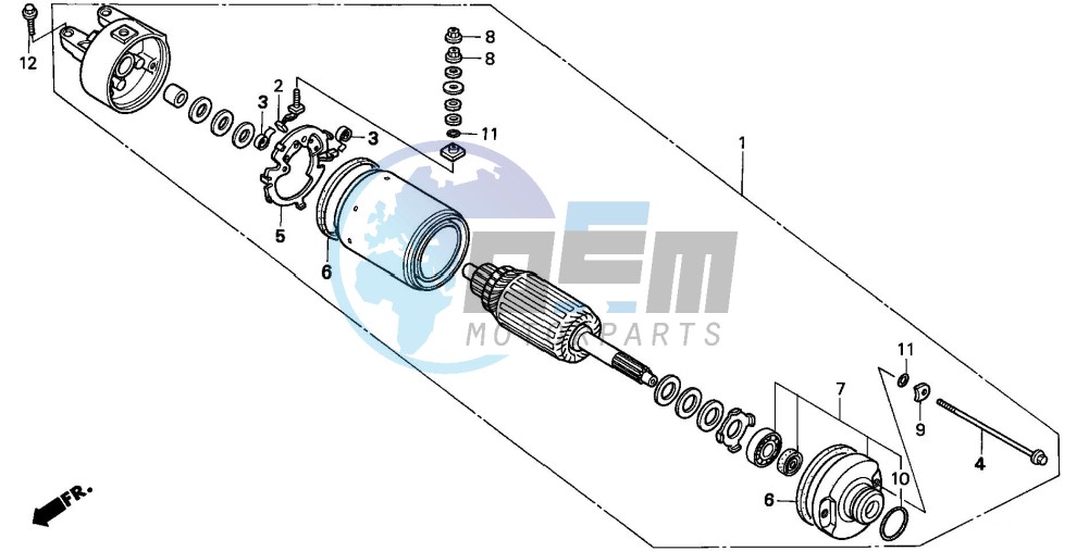 STARTING MOTOR