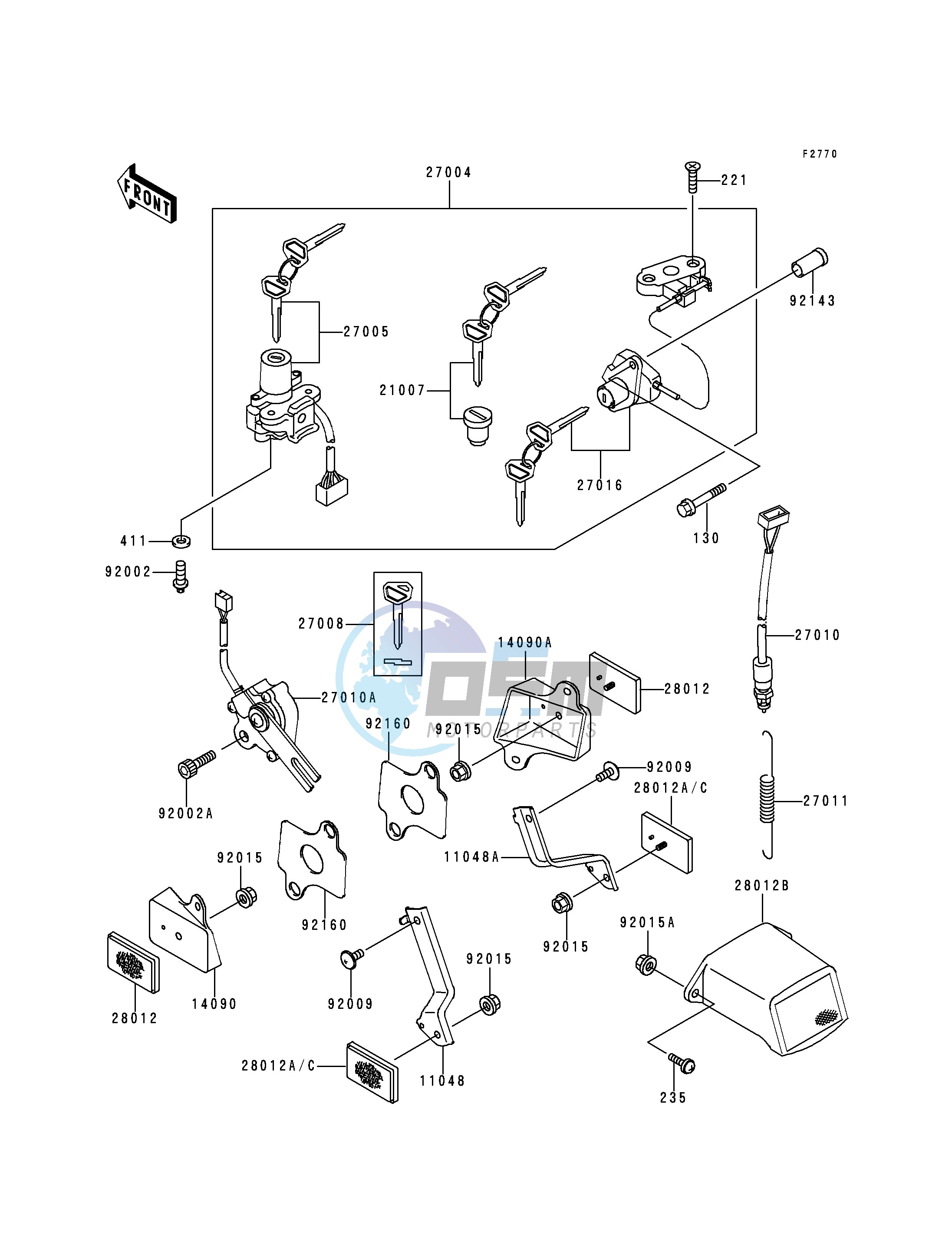 IGNITION SWITCH_LOCKS_REFLECTORS