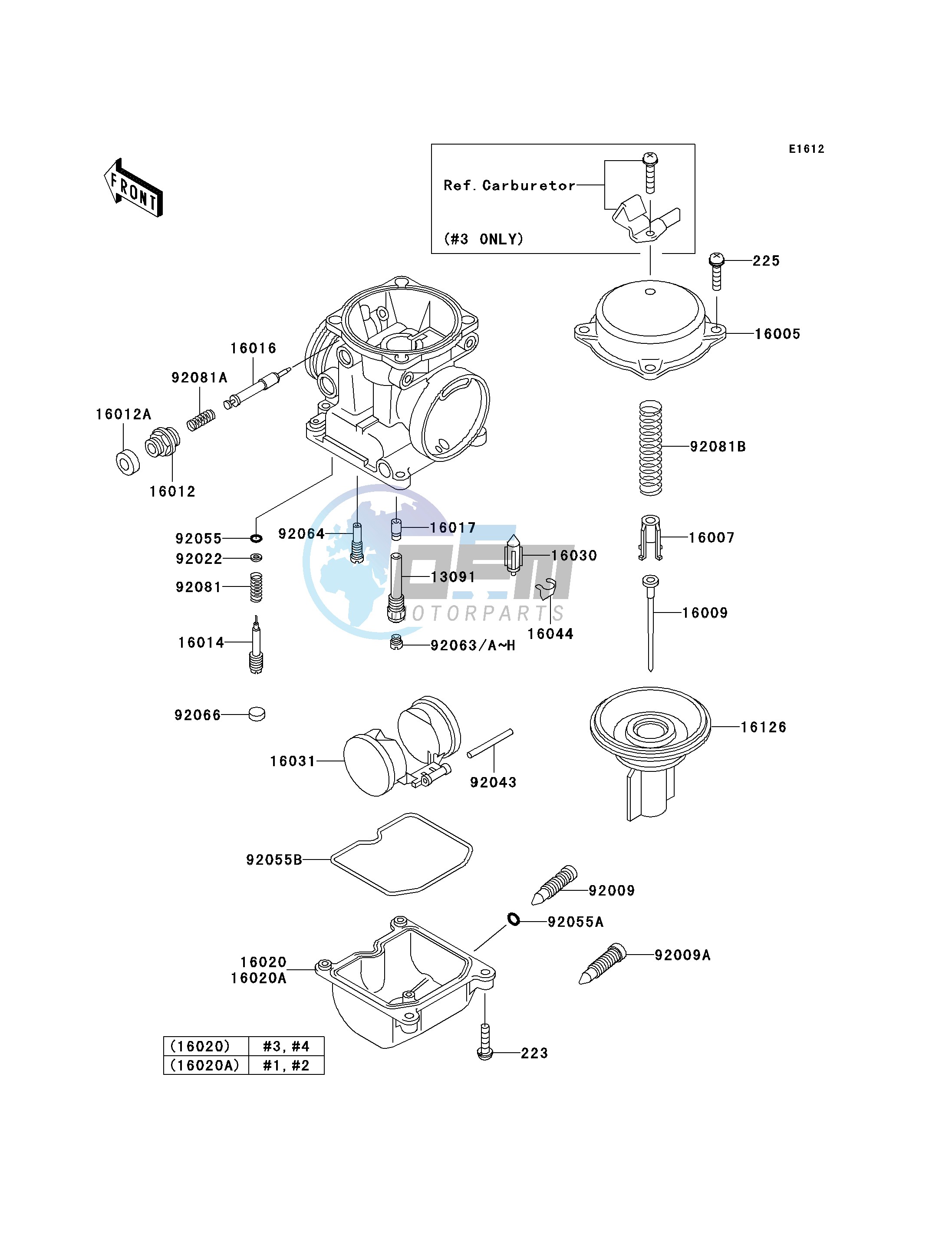 CARBURETOR PARTS