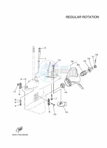 F200GETX drawing PROPELLER-HOUSING-AND-TRANSMISSION-2