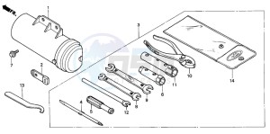 CT110 drawing TOOLS