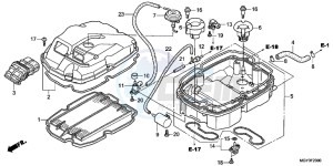 VFR800XC drawing AIR CLEANER