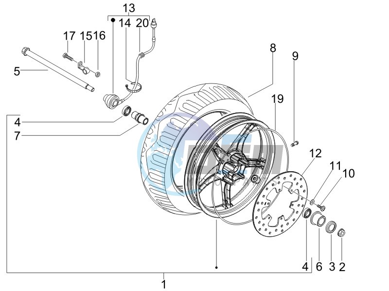 Front wheel