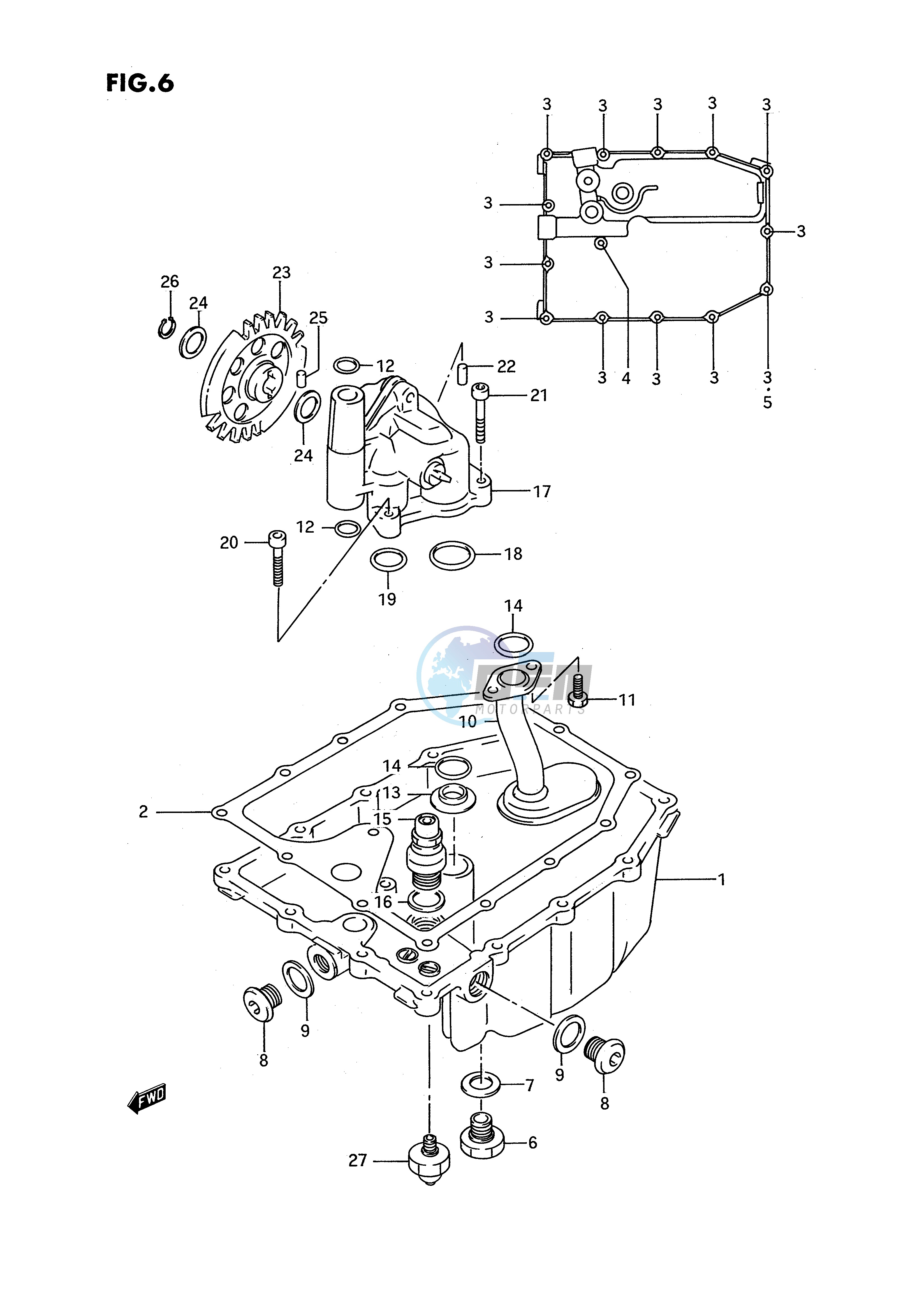 OIL PAN - OIL PUMP