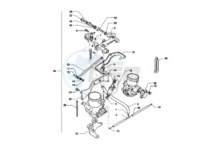 NAVIGATOR 1000 drawing FUEL INJECTION