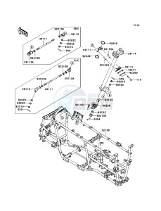 KVF750_4X4 KVF750D8F EU GB drawing Frame