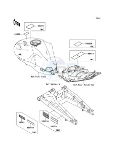 ER-6n ABS ER650B8F GB XX (EU ME A(FRICA) drawing Labels