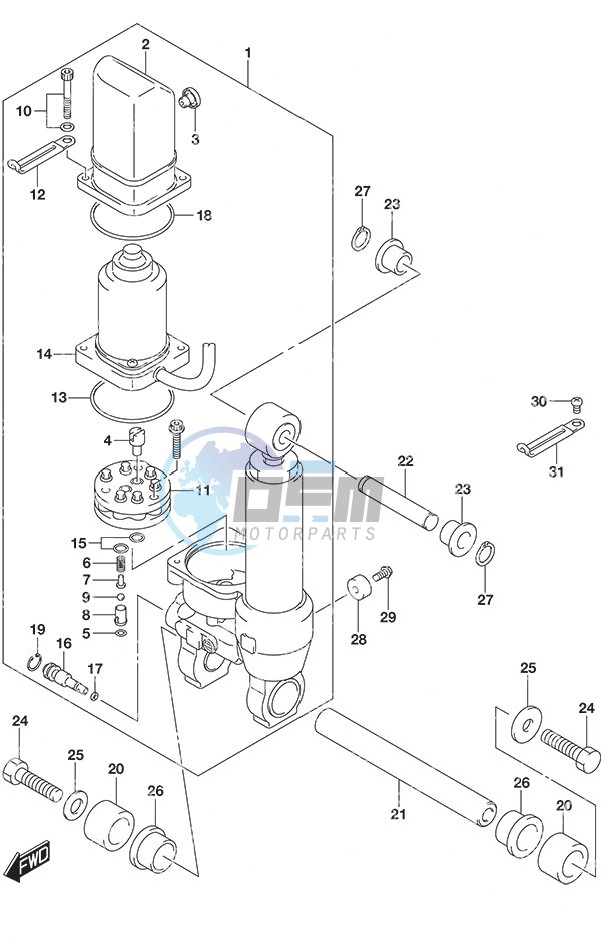 Tilt Cylinder