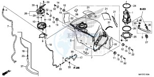 CBR1000RAH 2ED - (2ED) drawing FUEL TANK/ FUEL PUMP