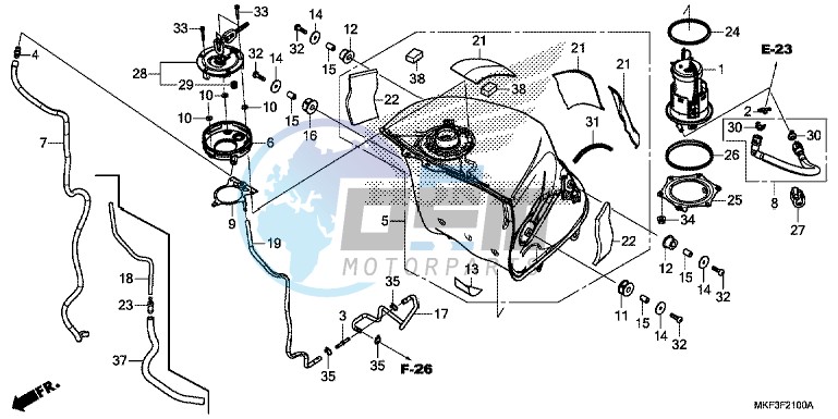 FUEL TANK/ FUEL PUMP