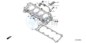 CBR1000RR9 KO / HRC MK drawing CYLINDER