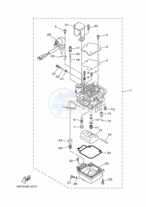 F15CMHS drawing CARBURETOR