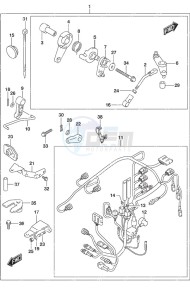 DF 25A drawing Remote Control Parts