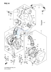 VLR1800 (E3-E28) drawing AIR CLEANER