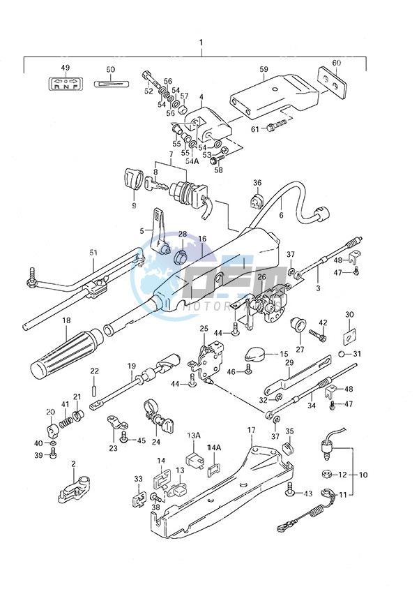 Tiller Handle