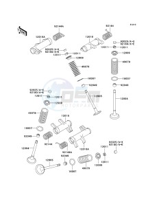 VN 800 B [VULCAN 800 CLASSIC] (B10) B10 drawing VALVE-- S- -