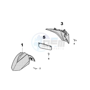 SAT125 drawing FENDERS