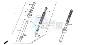 Z50J drawing FRONT CUSHION