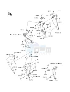 ZR 750 L [Z750 AU] (L7F-L8F) L7F drawing COWLING LOWERS