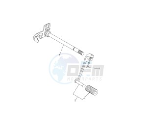 XT X 660 drawing SHIFT SHAFT