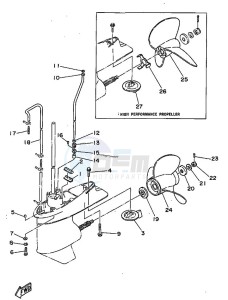 90A drawing LOWER-CASING-x-DRIVE