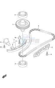 DF 90A drawing Timing Chain